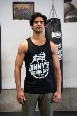 Unisex tanktop zwart