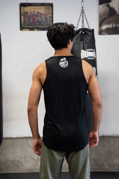 Unisex tanktop zwart - Afbeelding 3