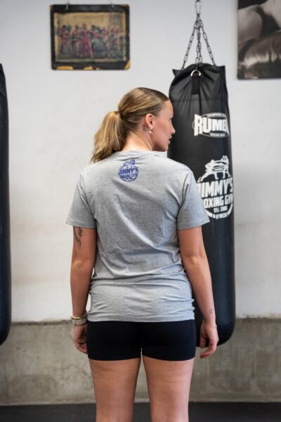 Casual T-shirt heather grey - Afbeelding 3