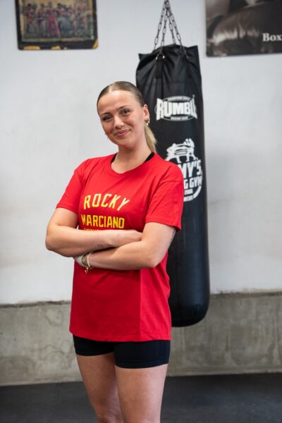 BOXERS ROCKY MARCIANO RED