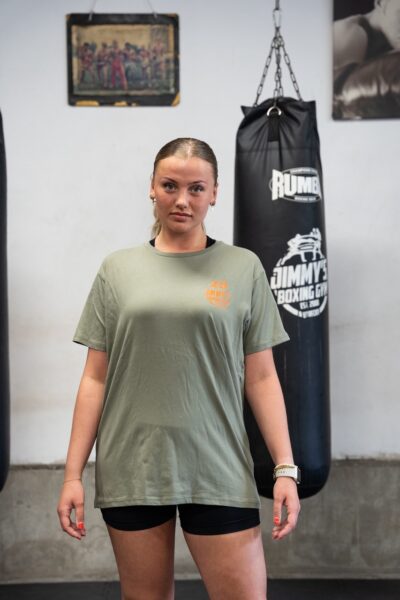 Casual T-shirt khaki - Afbeelding 2